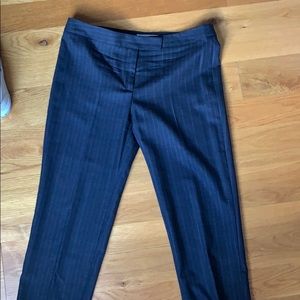 Pinstripe work pants
